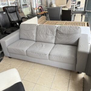 Sedačka trojsed kůže