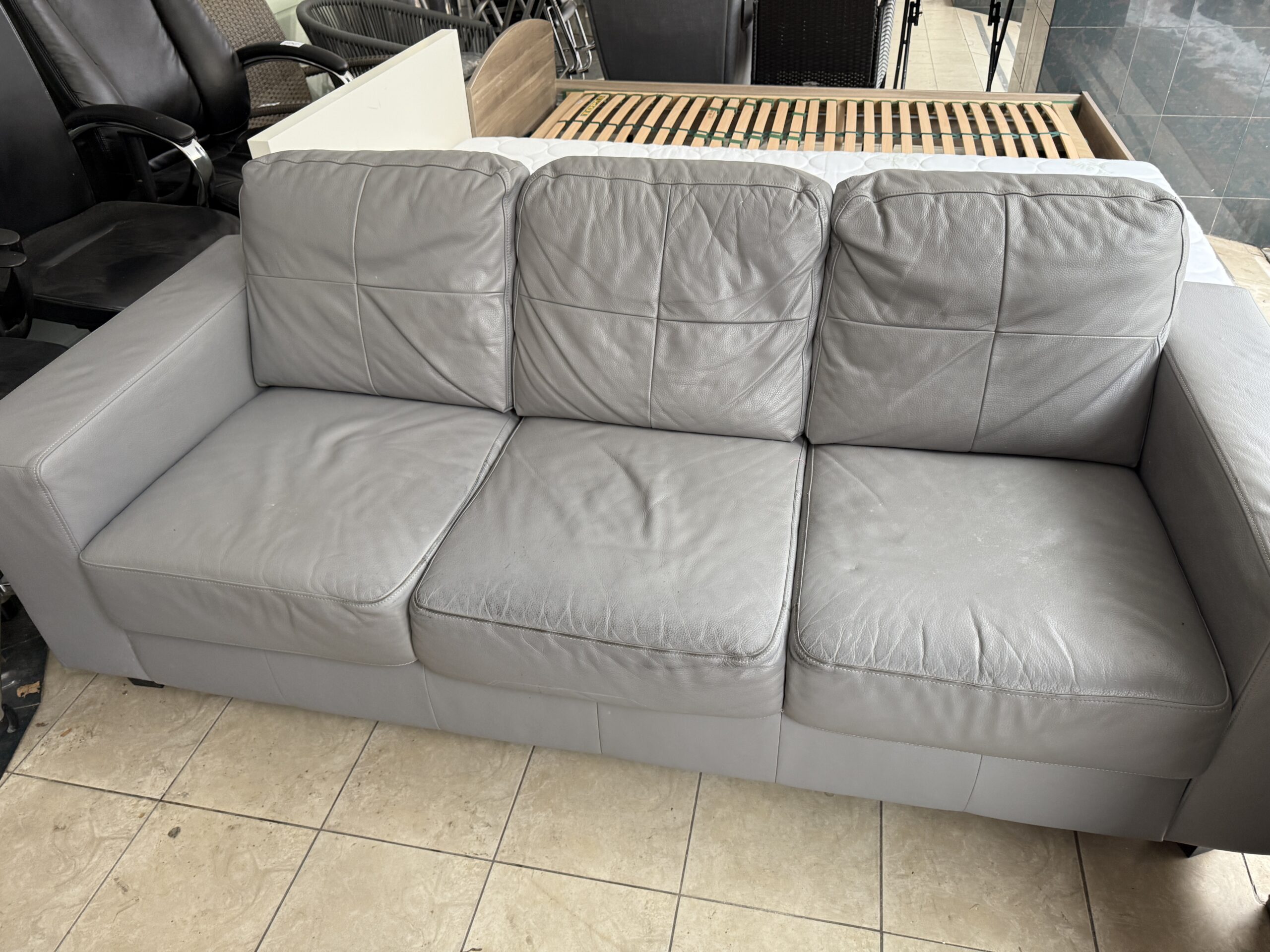 Sedačka trojsed kůže - Obrázek 4