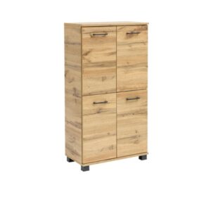 Skříňka 4 dveř. dub Nora NOVÁ 2. jakost