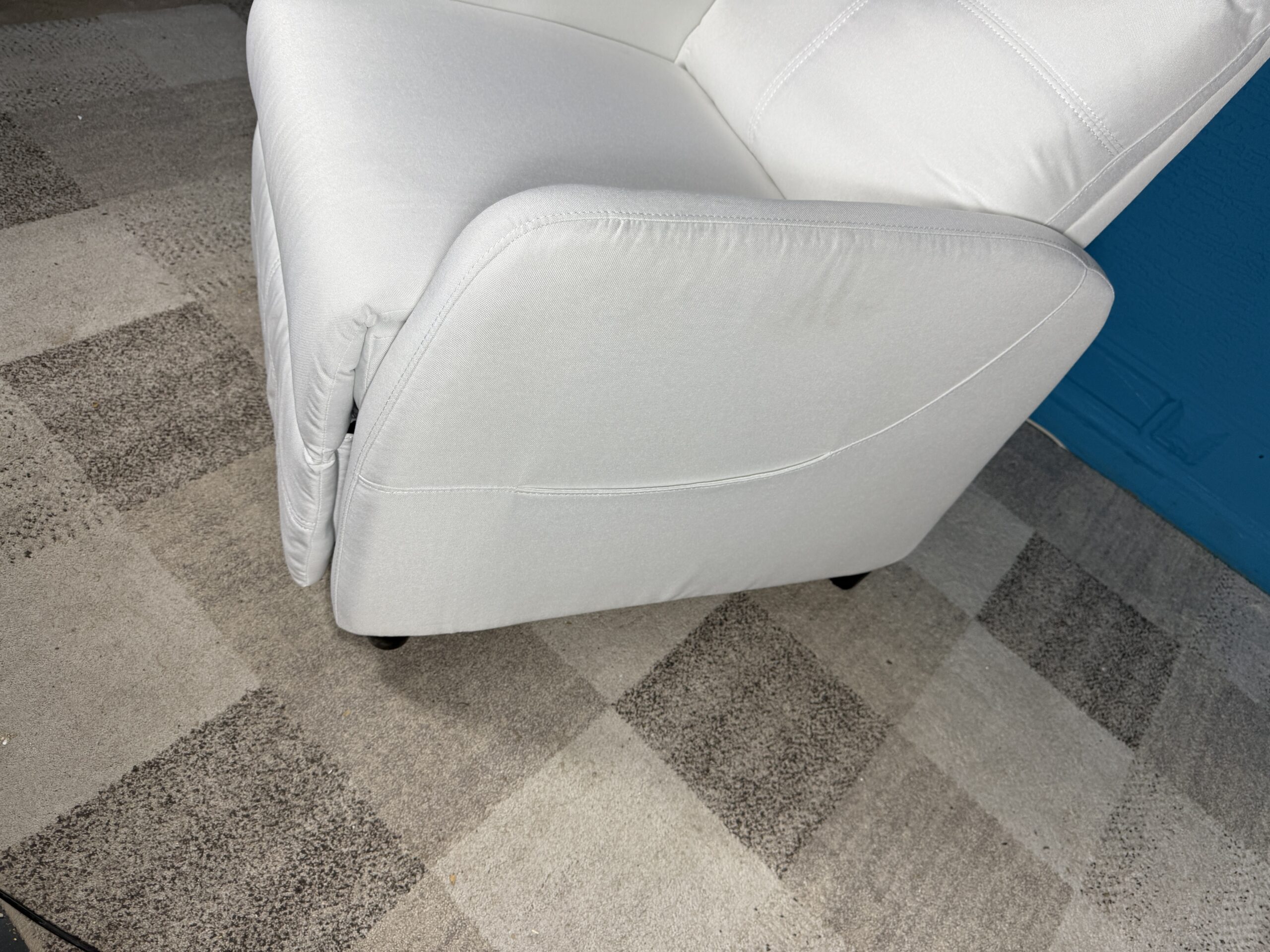 Televizní křeslo polohovací bílé NOVÝ 2. jakost - Obrázek 6