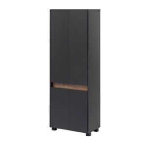 Skříňka 4 dveř. antracit NOVÁ 2. jakost