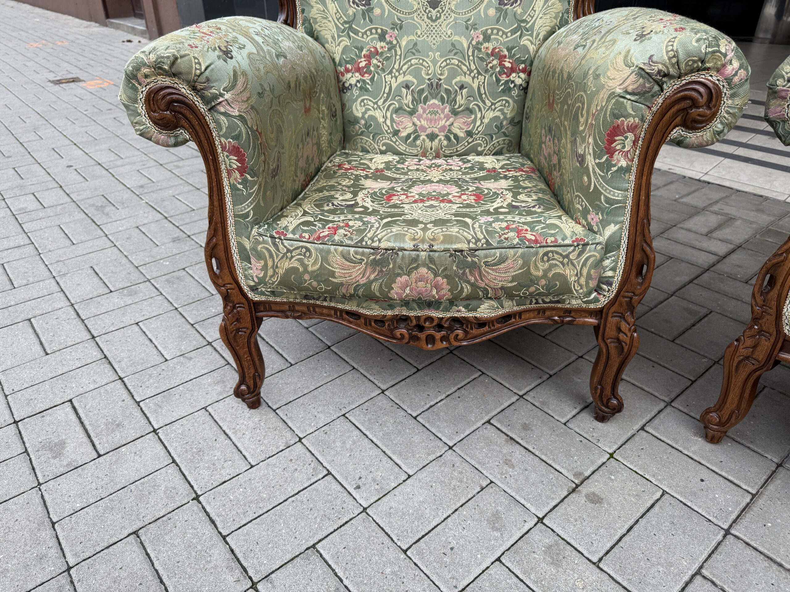 Luxusní sedací sestava LOUIS XV Italy KOMPLET - Obrázek 10