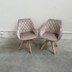 Otočné židle kr. 2 kusy KOMPLET NOVÝ 2. jakost