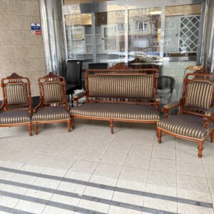 Luxusní sedací souprava sedačka + 3 křesla KOMPLET