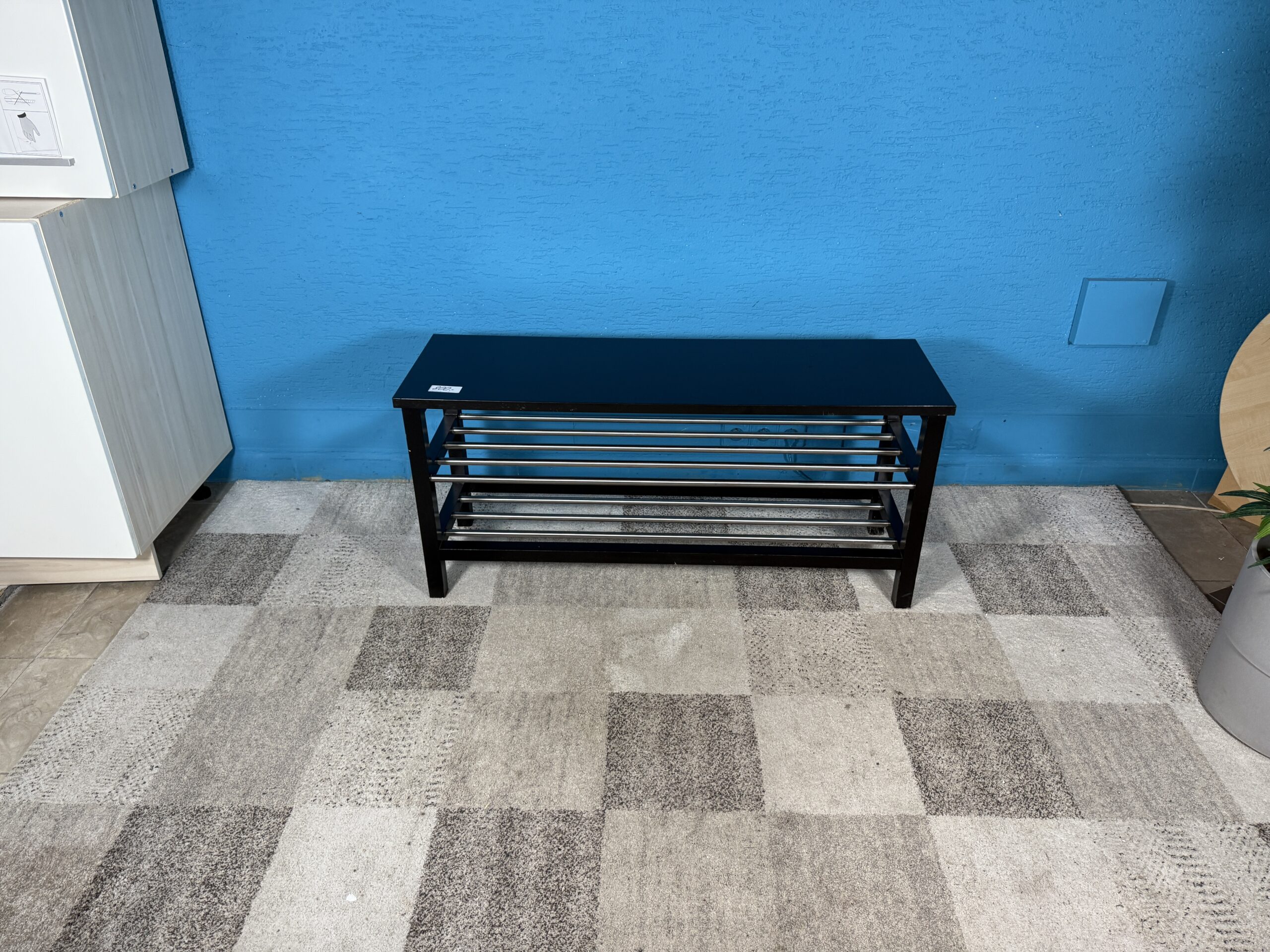 Botník lavice IKEA černá