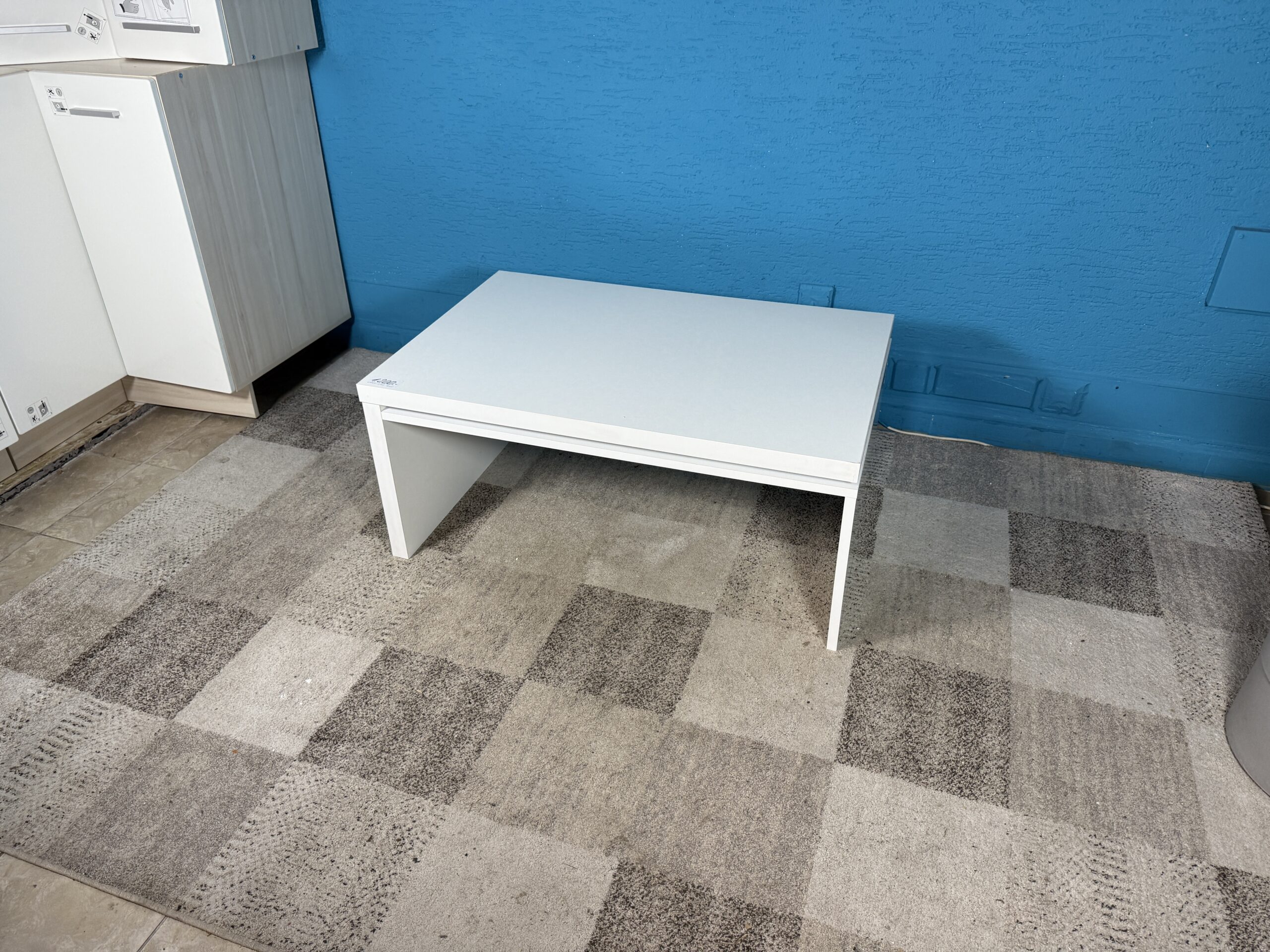 Konferenční stolek bílý 60x90 cm NOVÝ 2. jakost - Obrázek 2