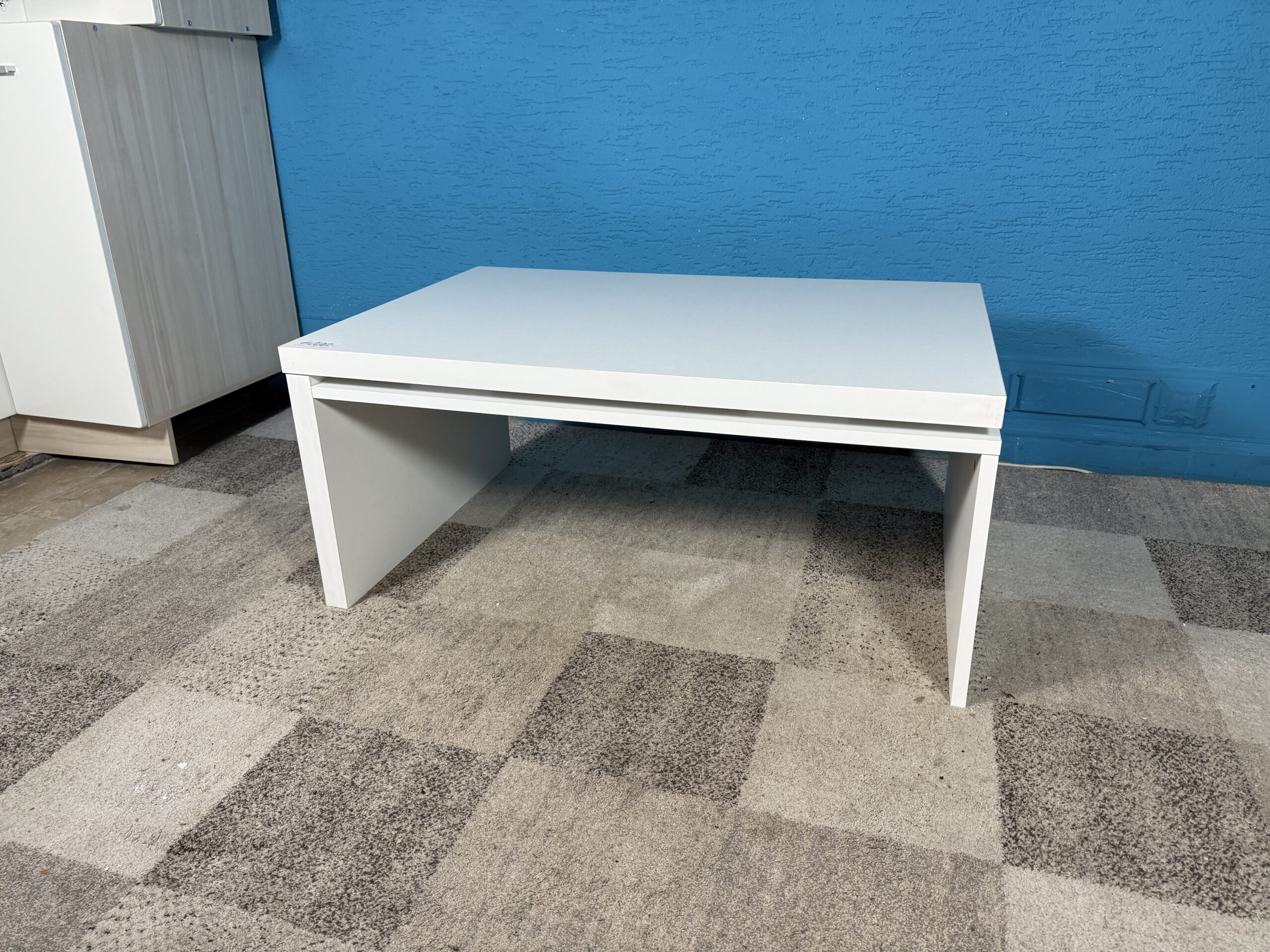 Konferenční stolek bílý 60x90 cm NOVÝ 2. jakost - Obrázek 4