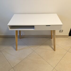 Psací stůl bílý 50x100 cm