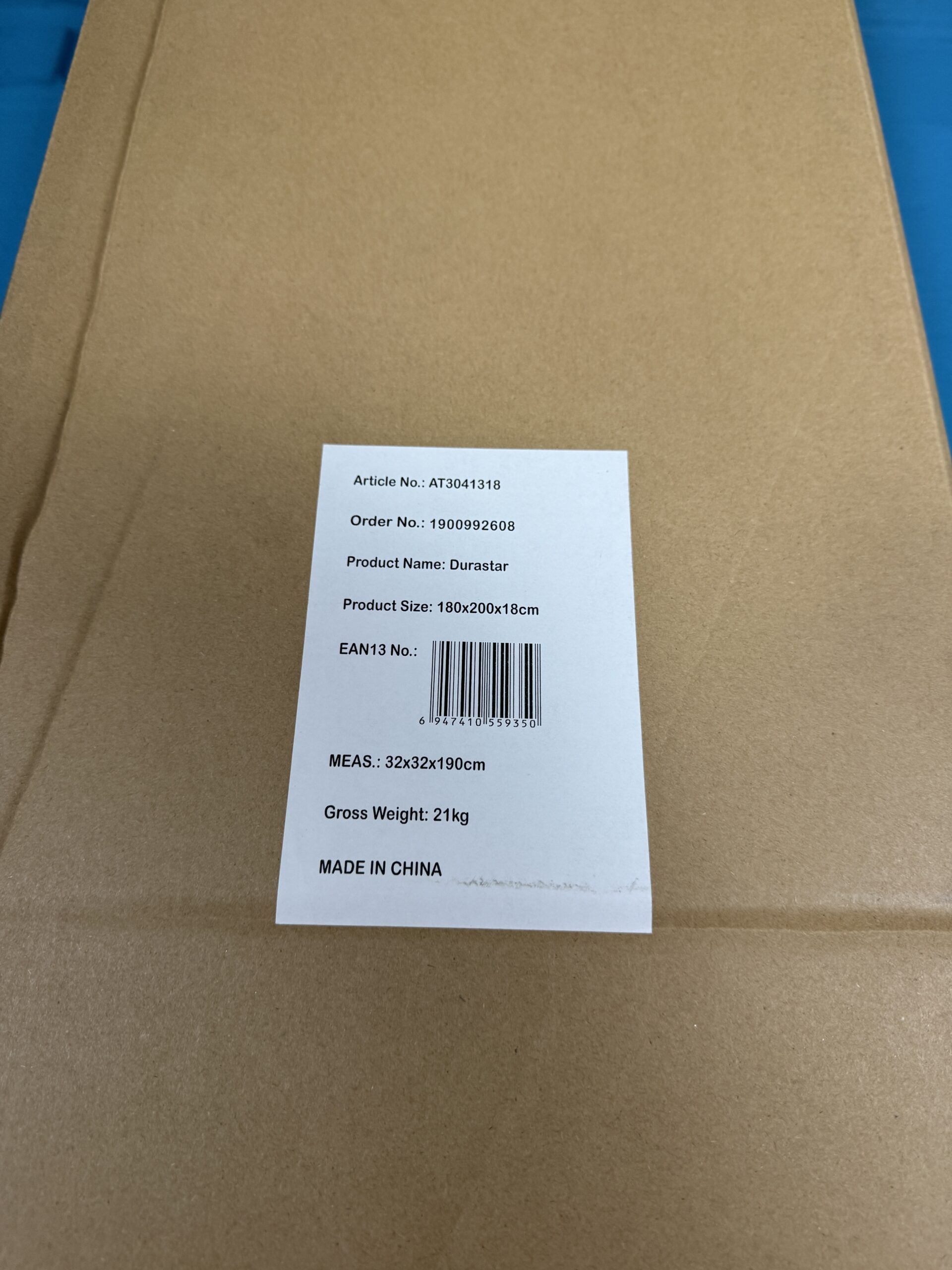 Matrace 180x200 DURASTAR výška 18cm NOVÝ VÍCE KUSŮ - Obrázek 7