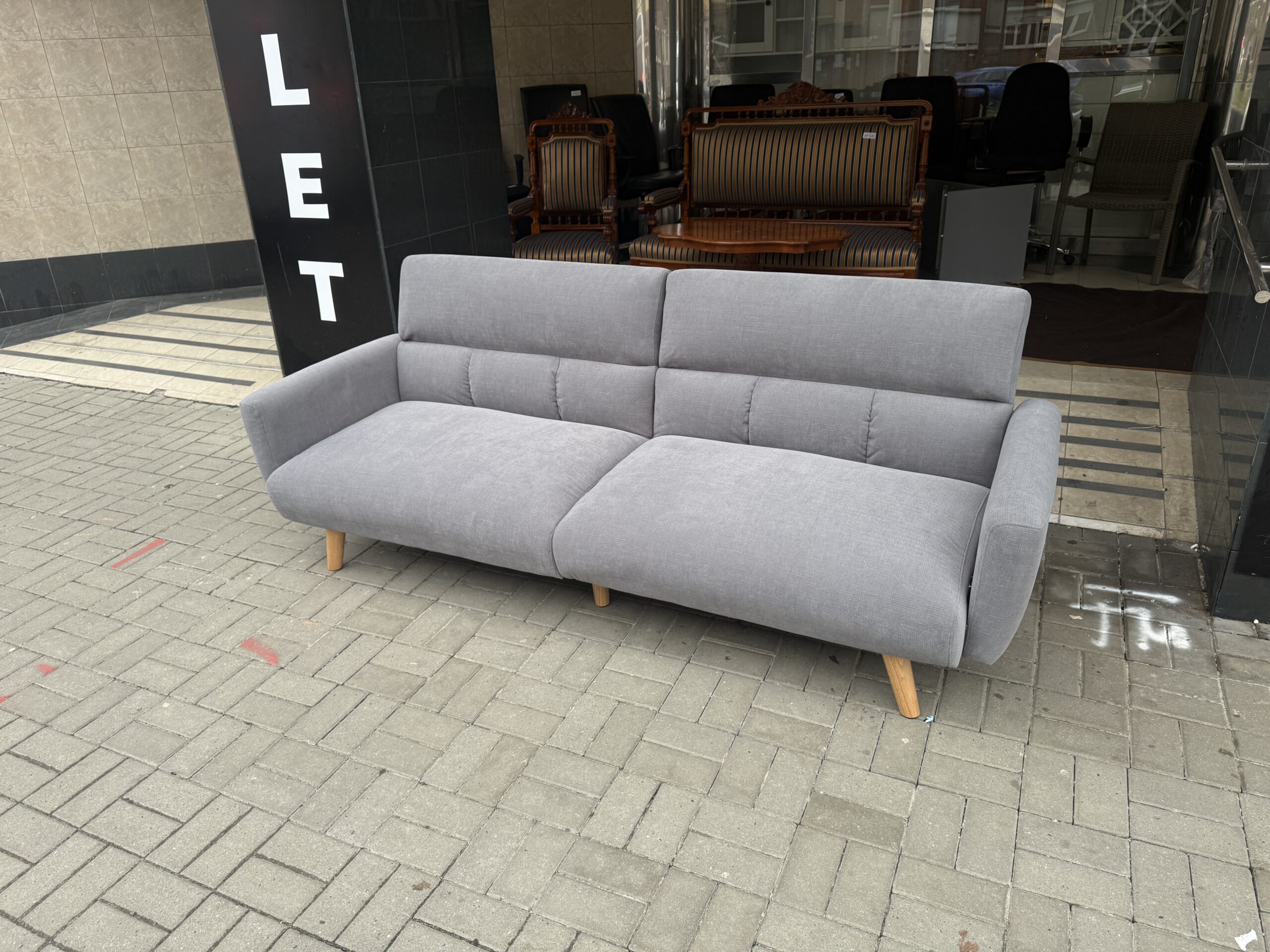 Rozkládací sedačka Nisco NERO NOVÁ 2.j. VÍCE KUSŮ! - Obrázek 6