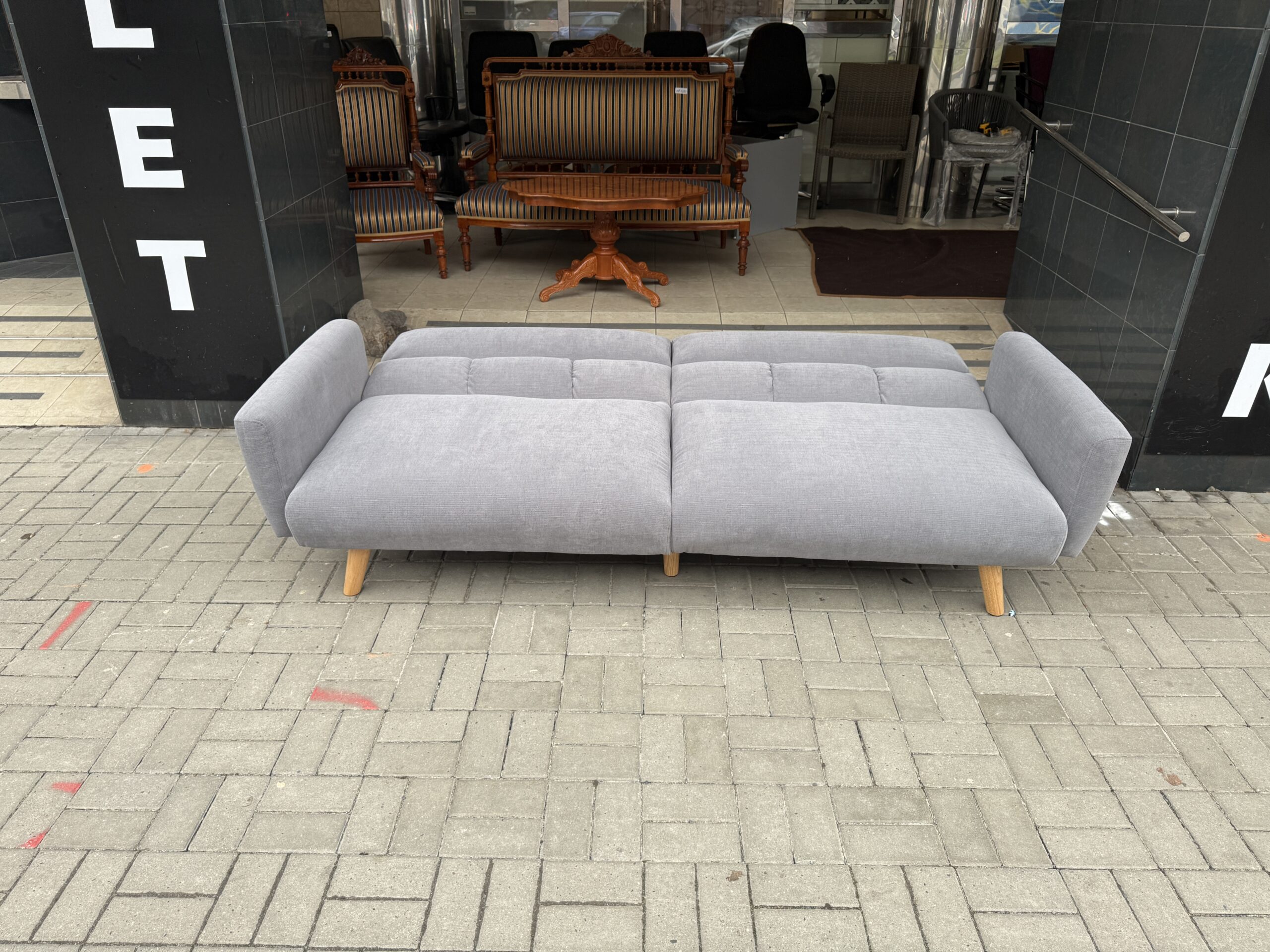 Rozkládací sedačka Nisco NERO NOVÁ 2.j. VÍCE KUSŮ! - Obrázek 8