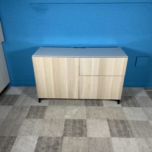 Televizní komoda IKEA skleněná deska 2 kusy