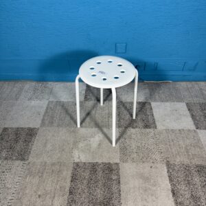 Taburet IKEA bílý