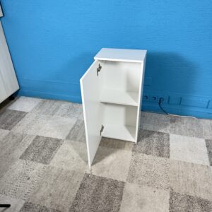 Závěsná skříňka 1 dveř. bílá NOVÁ 2. jakost