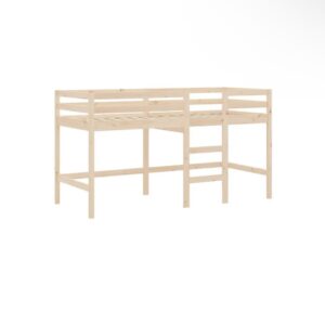 Vyvýšená postel 90x200 bor. vč. roštu NOVÁ 2. jak.