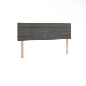 Čelo postele tmavě šedá 140 cm NOVÝ 2. jakost