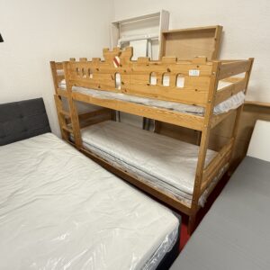 Palanda dřevěná KOMPLET včetně NOVÝCH matrací