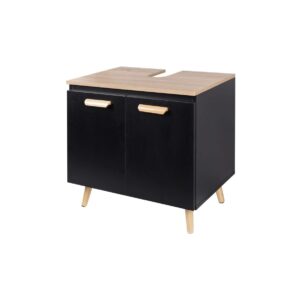 Skříňka pod umyvadlo černá dub NOVÝ 2. jakost