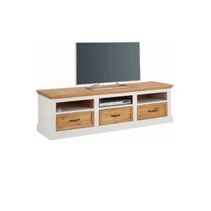 Televizní stolek Selma bor. masiv NOVÝ 2. jakost
