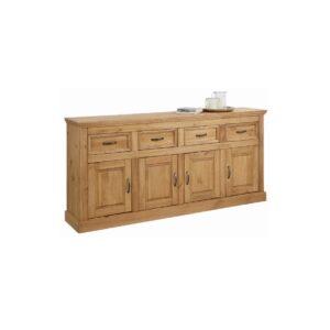 Komoda masiv 4 dveř. Selma NOVÁ 2. jakost