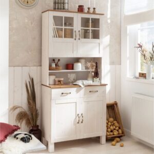 Bufet bílý masiv Alby NOVÝ 2. jakost