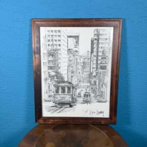 Obraz San Francisco - Cable Car 42x52 cm