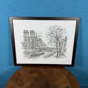 Obraz Paris - Notre Dame et la Seine 38x48 cm