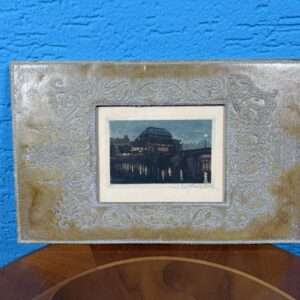 Obraz Národní divadlo v noci 21x34 cm