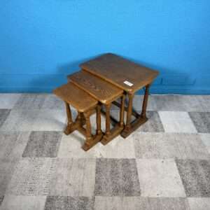 Set stolků 3 kusy dub KOMPLET