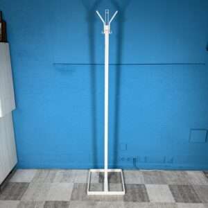 Stojací věšák Techo bílý kov.