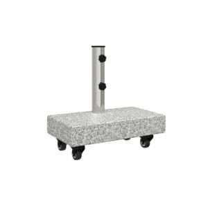 Stojan na slunečník žuový hranatý NOVÝ 2. jakost