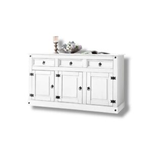 Komoda bílá masiv Mexiko NOVÁ 2. jakost