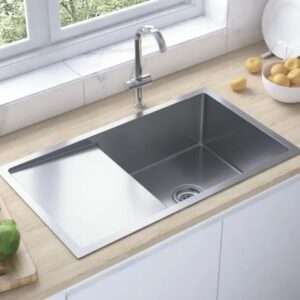 Ručně vyrobený kuchyň. dřez nerez ocel NOVÝ 2. jak