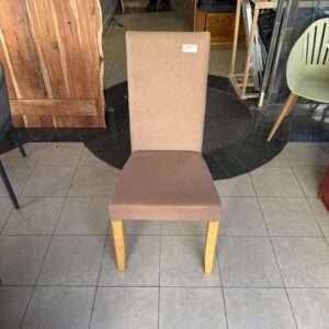 Jídelní židle hnědá 2 kusy