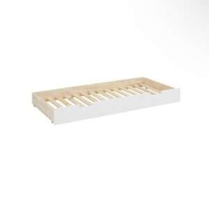 Přistýlka s roštem bílá bor. NOVÁ 2. jakost