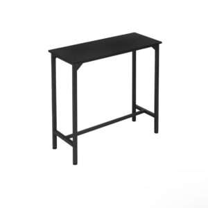 Barový stůl 40x100 cm černý NOVÝ 2. jakost
