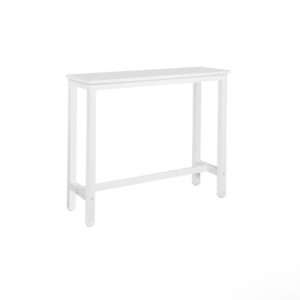 Barový stůl 40x120 cm bílý NOVÝ 2. jakost