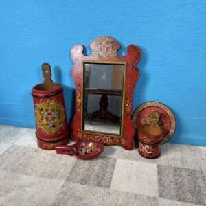 Malovaný folklórní set z 5 kusů KOMPLET