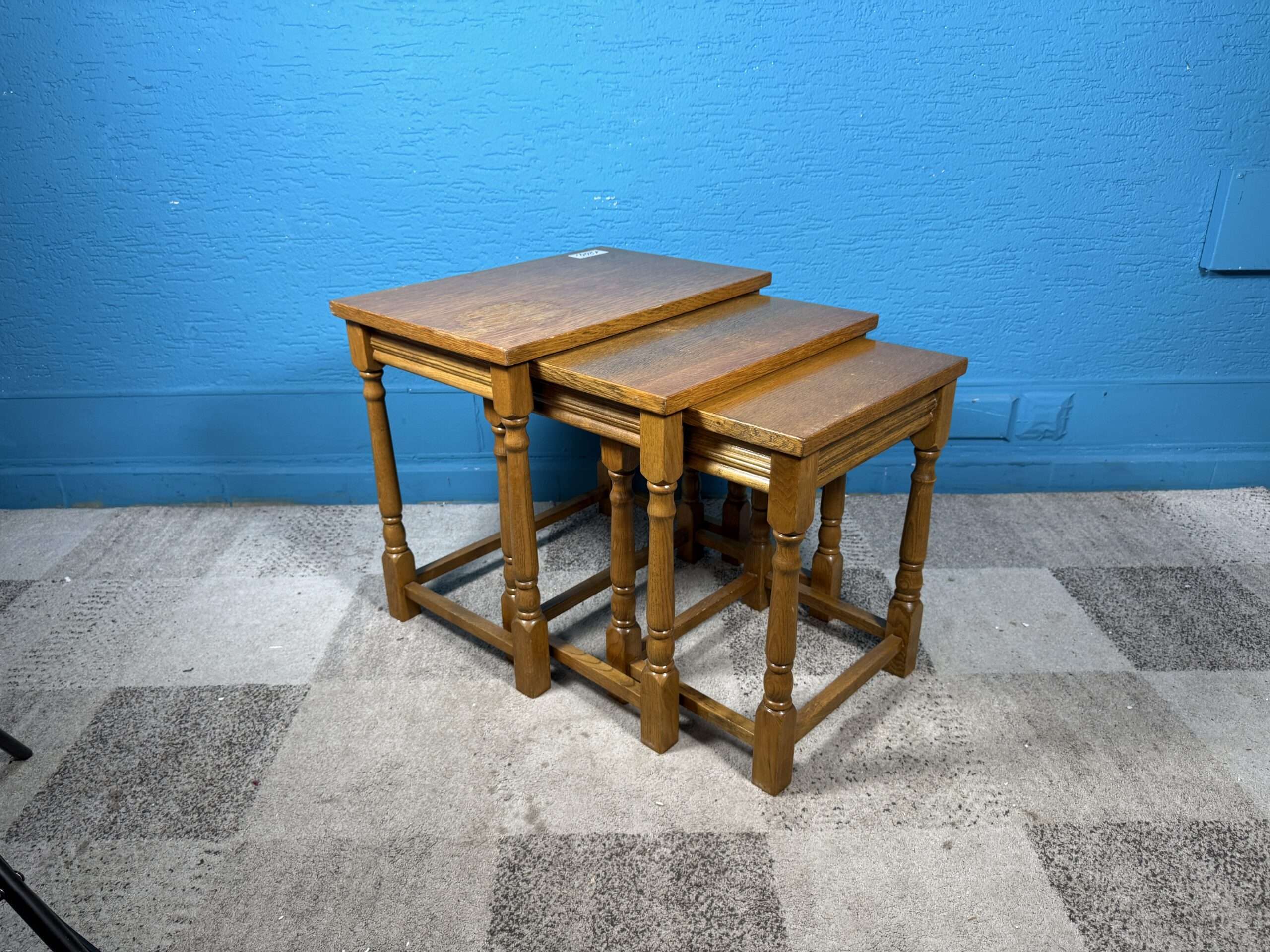 Set stolků 3 kusy dub KOMPLET - Obrázek 2