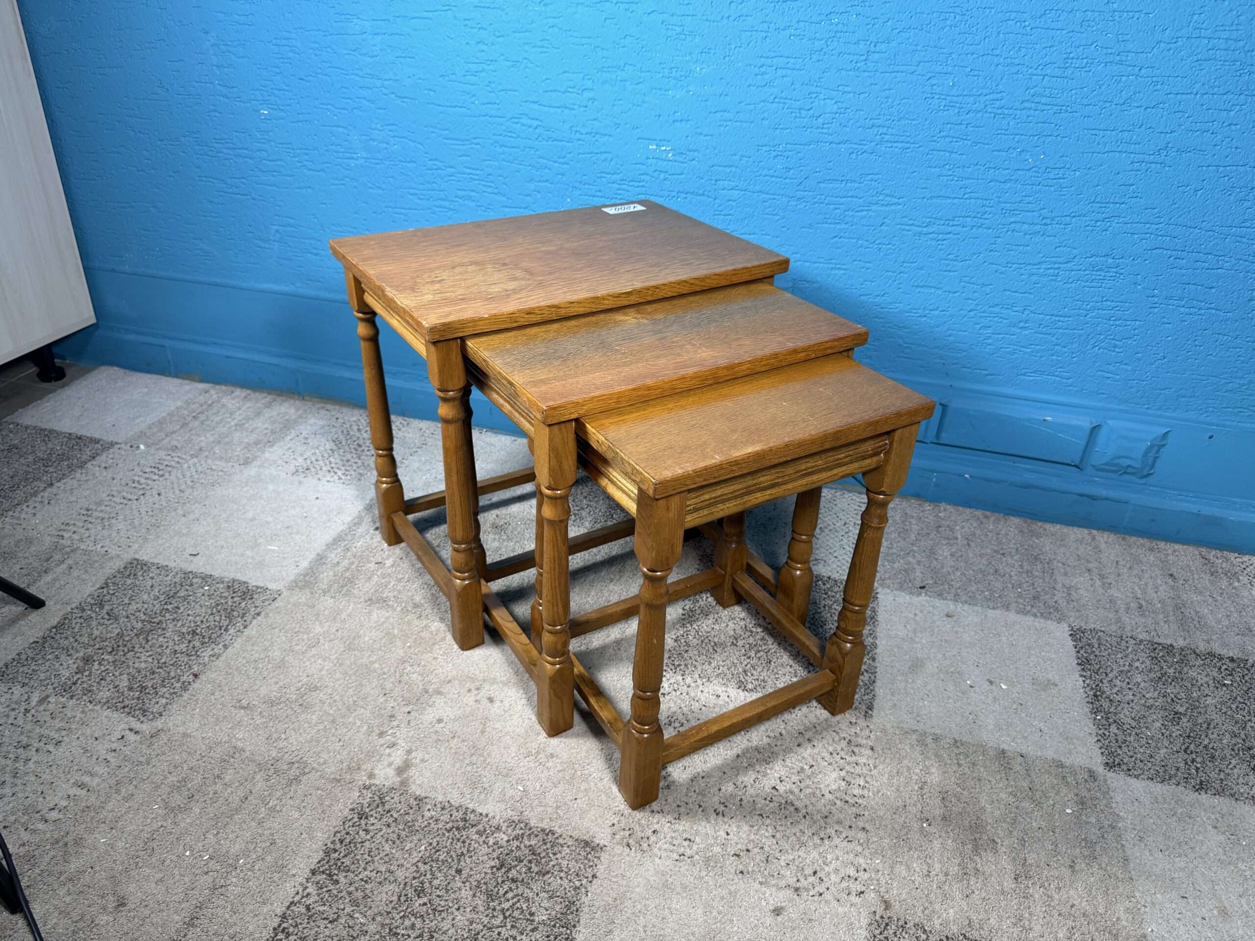 Set stolků 3 kusy dub KOMPLET - Obrázek 3