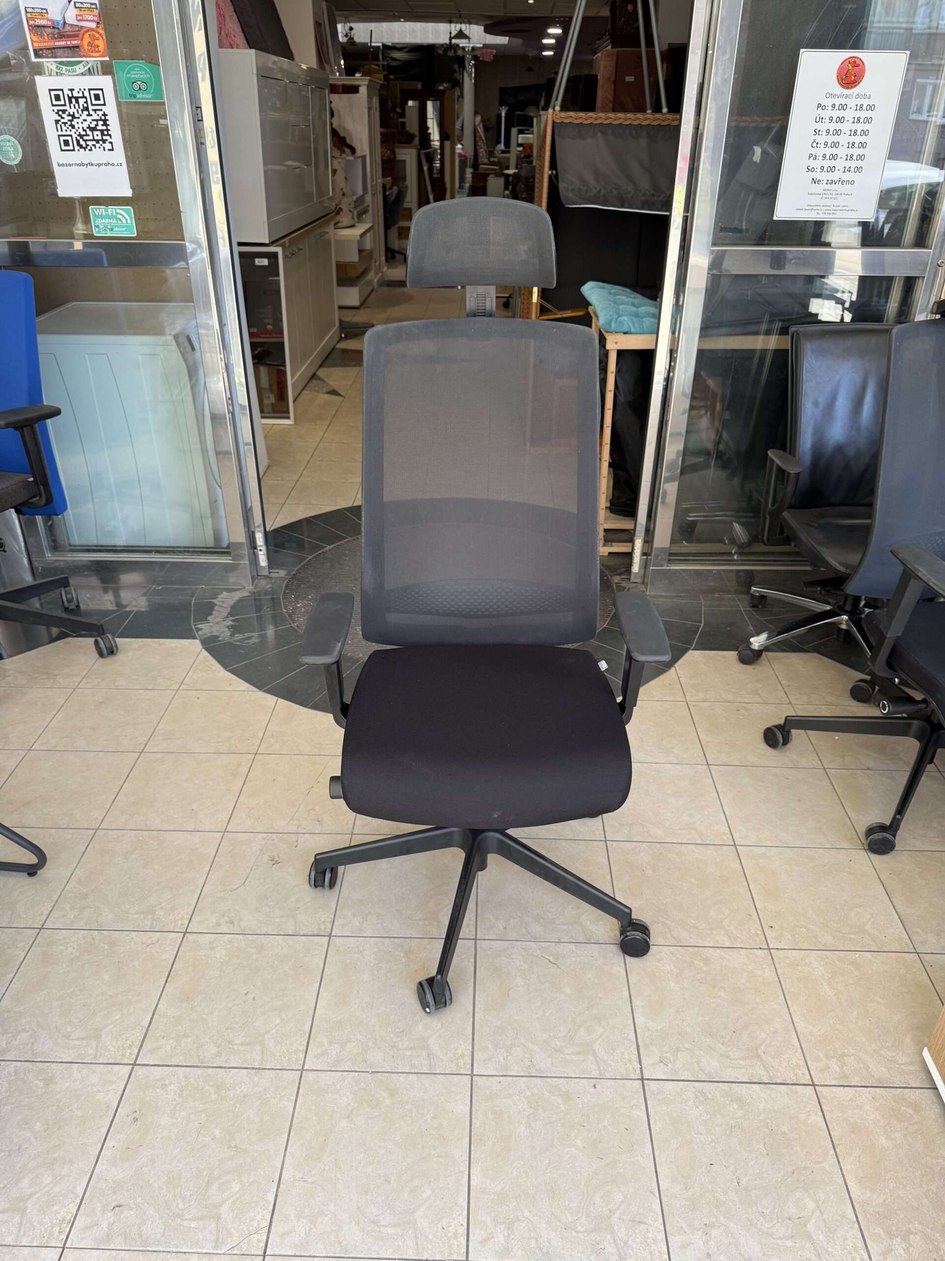 Kancelářská ergonomická židle RIM VÍCE KUSŮ!