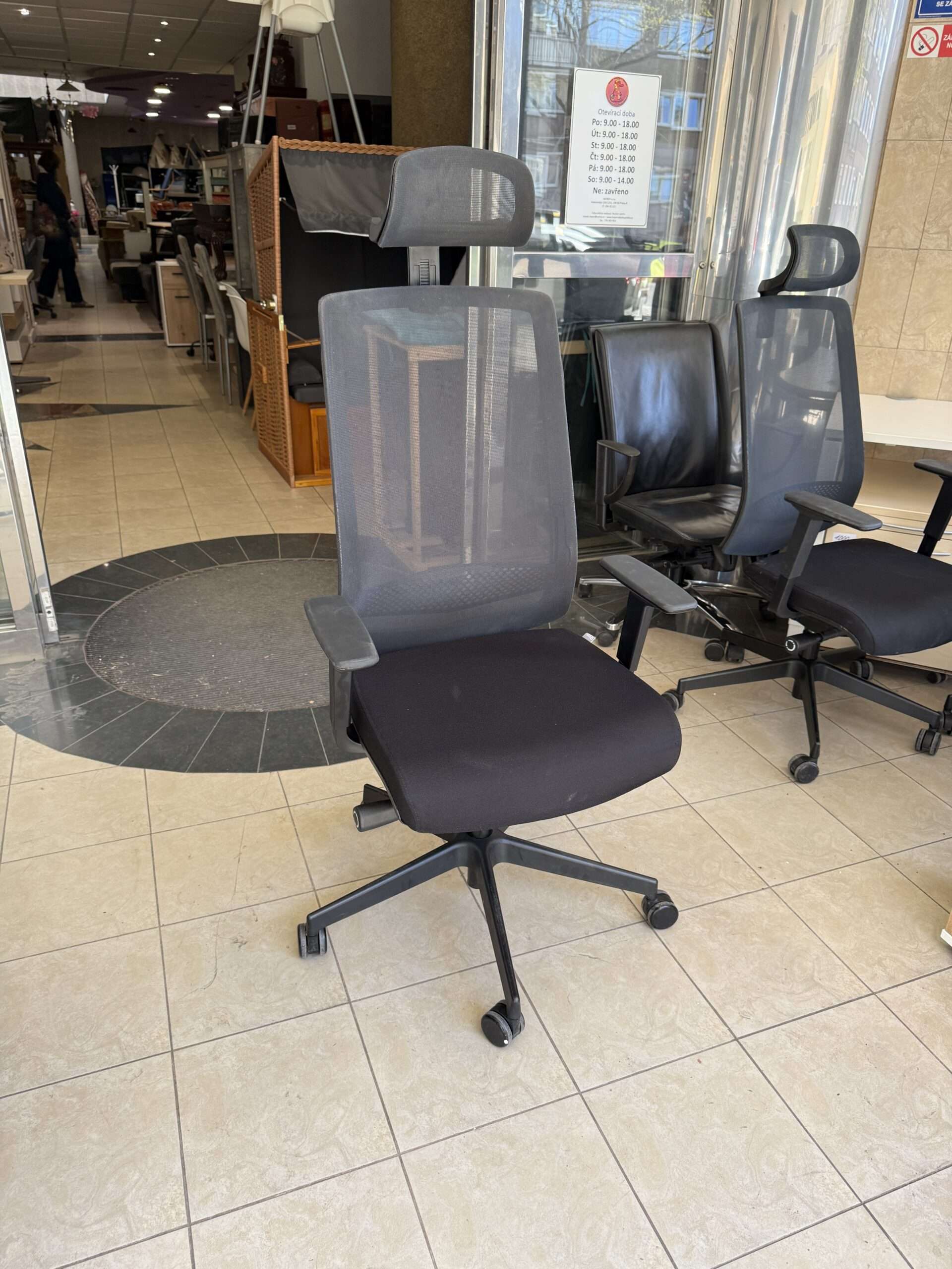 Kancelářská ergonomická židle RIM VÍCE KUSŮ! - Obrázek 3
