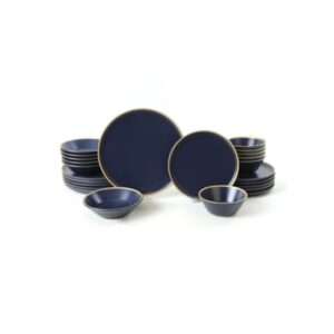 Porcelánová jídelní souprava STRIPE 24 ks NOVÝ