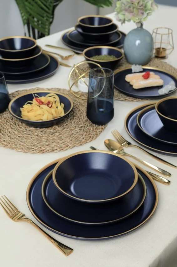 Porcelánová jídelní souprava STRIPE 24 ks NOVÝ - Obrázek 4