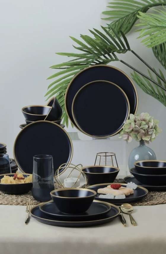 Porcelánová jídelní souprava STRIPE 24 ks NOVÝ - Obrázek 5