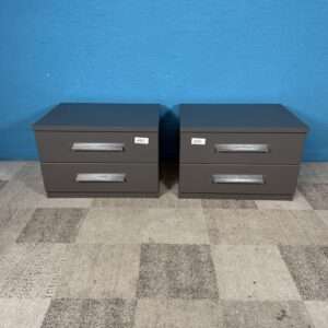 Noční stolek antracit 2 kusy