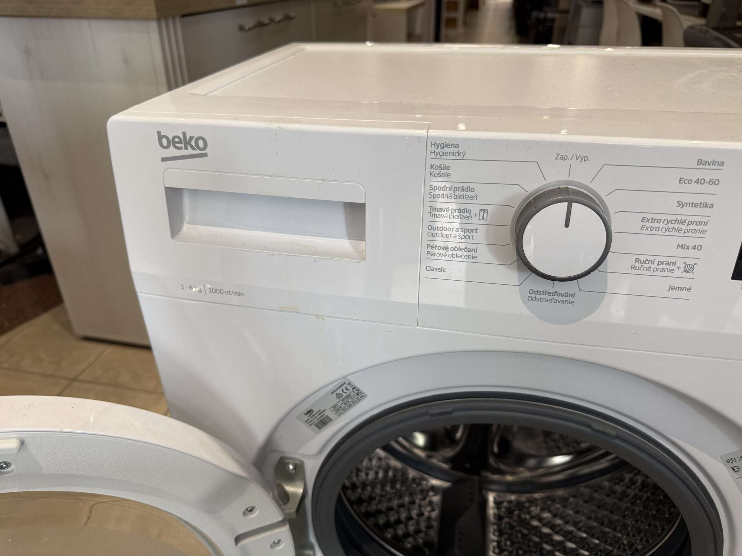 Pračka Beko 6 kg WUE6612CSX0 - Obrázek 6