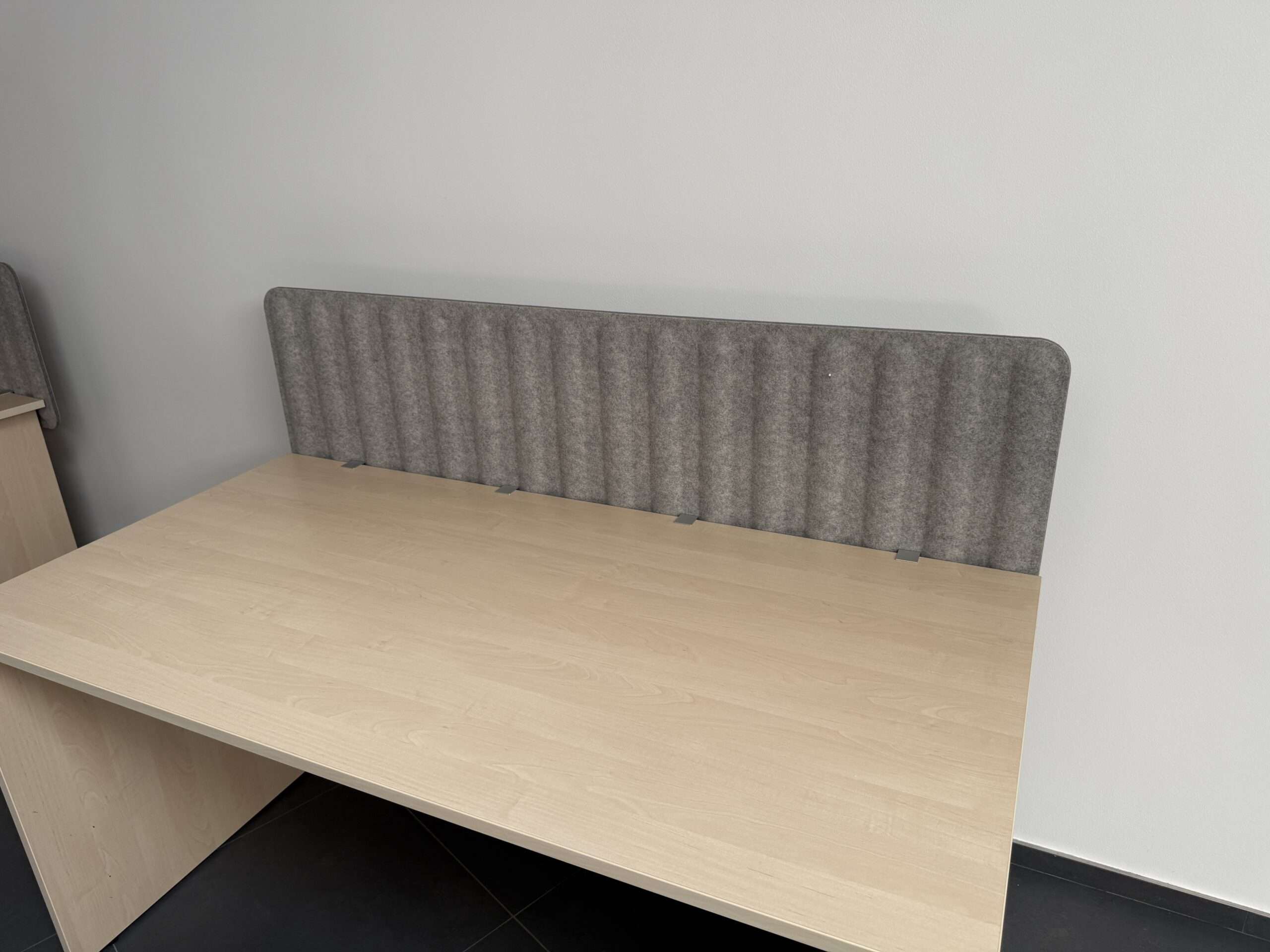 Kancelářský stůl s paravanem 80x160 cm VÍCE KUSŮ! - Obrázek 4