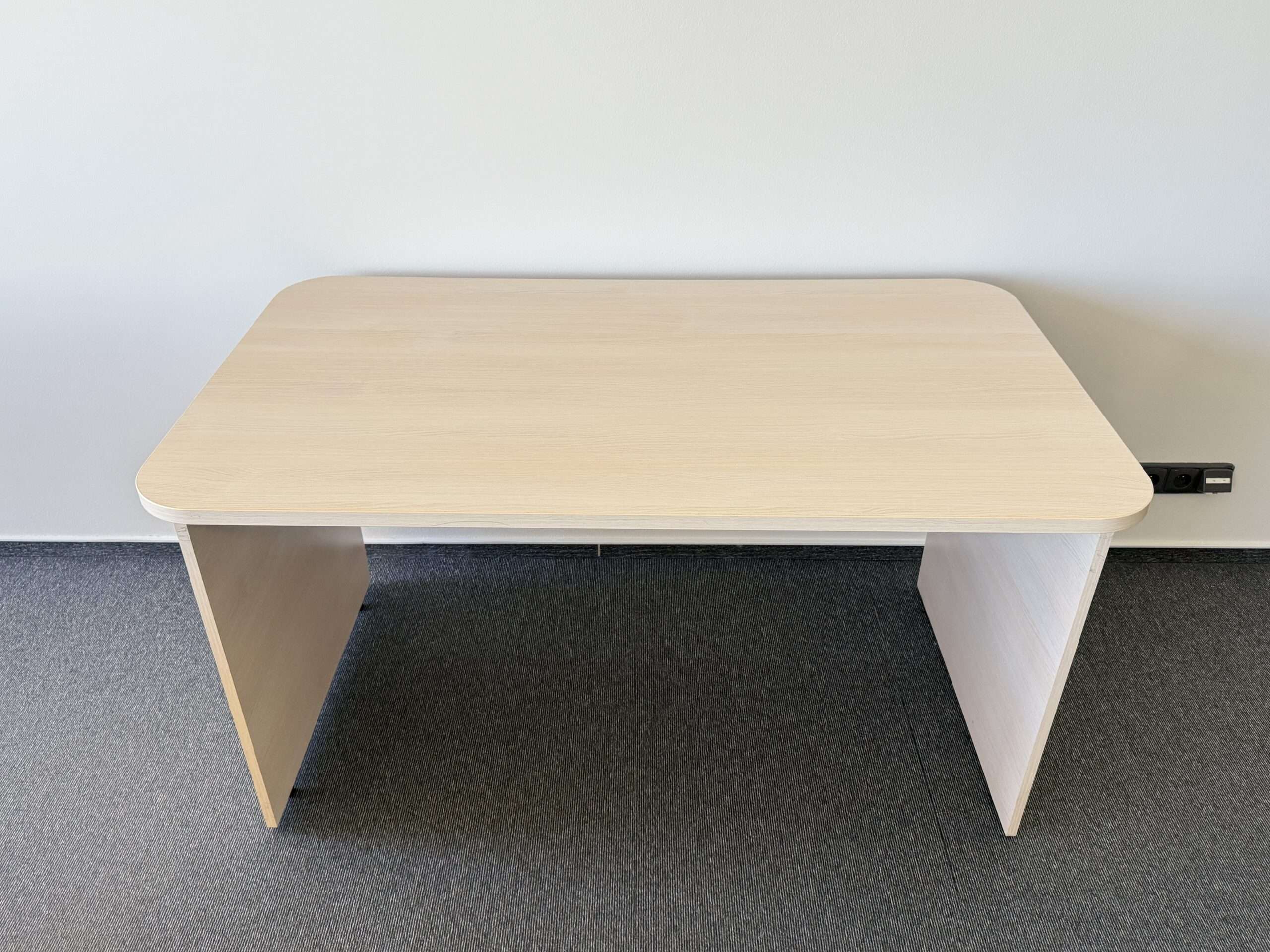 Kancelářský stůl oval 80x160 cm - 2 kusy - Obrázek 4