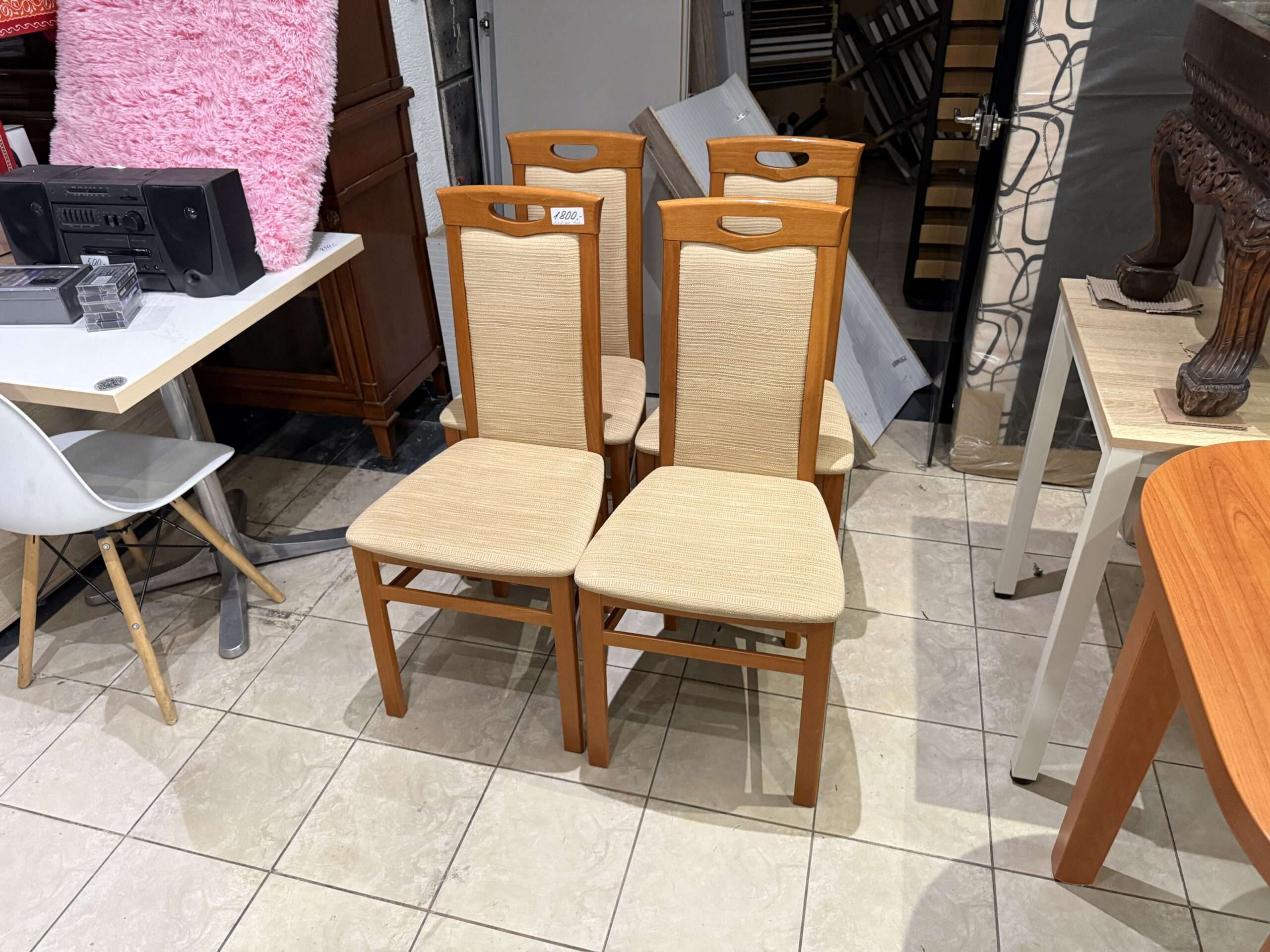 Jídelní židle 4 kusy KOMPLET - Obrázek 2